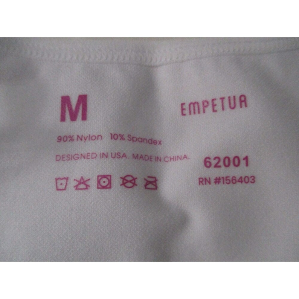 Empetua by Shapermint Womens M Scoop Neck Cami White 62001 Shaping Compression - Picture 5 of 9